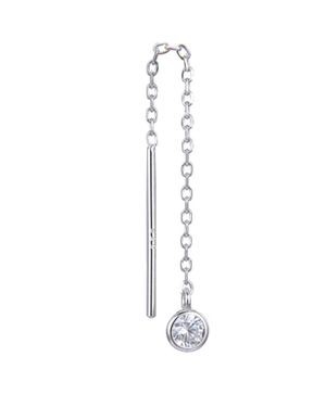 Gena Paris Gena.Paris 'Round' Damen Ohrhänger Aus 925Er Sterling - Mettallic