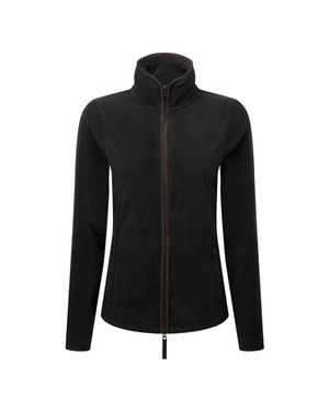 PREMIER "Artisan" Fleecejacke Für Damen /Braun) - Schwarz