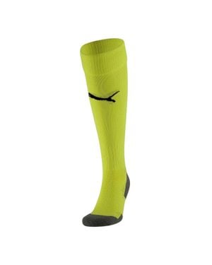 PUMA "Team Liga" Fußballsocken Für Herren (Fluoreszierendes Gelb) - Grün