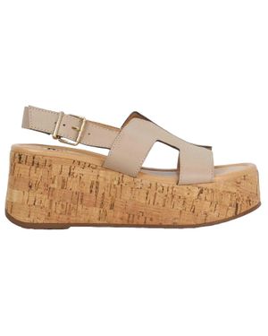 Dune "Kouper" Sandalen Für Damen (Braungrau)