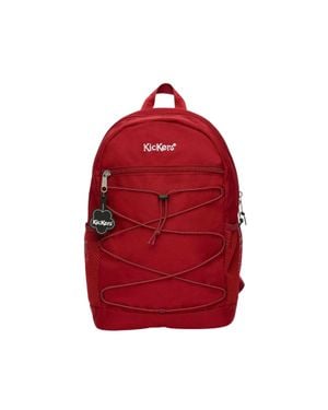 Kickers "Adventure 99" Rucksack (Burgunderrot)