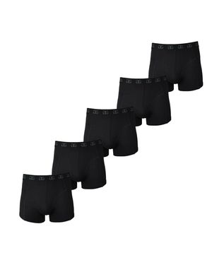 GIORGIO Boxershorts Für Herren, Baumwollmischung (5Er-Pack) - Schwarz