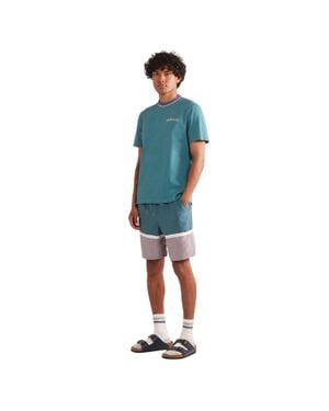 Farah "Murphy" Badeshorts Für Herren, Regulär (Ozean) - Blau
