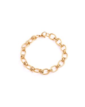 Luxenter Armband Aus 18-Karat-Gelbgold – Hataj - Mettallic