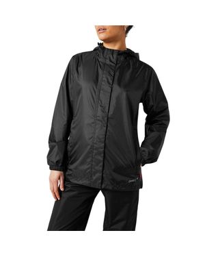Gelert Jacke, Wasserfest Für Damen, Zum Falten - Schwarz