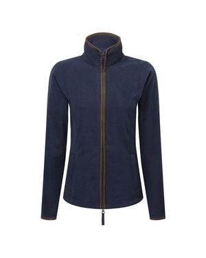 PREMIER "Artisan" Fleecejacke Für Damen (Marineblau/Braun)