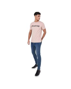 Firetrap Jeans Für Herren (Mittlere Waschung) - Pink