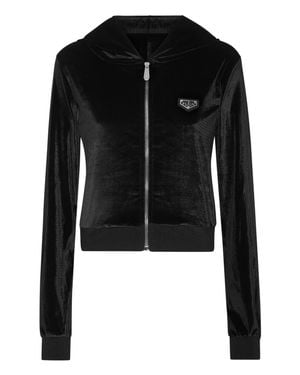 Philipp Plein Sweatjacke Mit Kapuze Skull - Schwarz