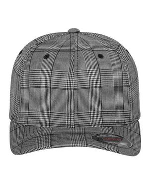 Flexfit Baseball-Mütze /Weiß) - Grau
