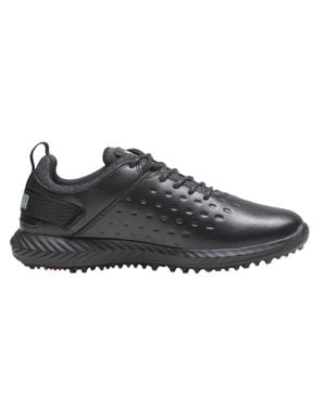 PUMA "Blaze Pro Ignite" Strukturiert Golfschuhe Ohne Stollen Für Damen, Leder - Schwarz