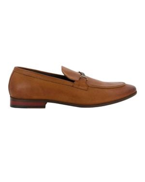 Dune "Sheldon" Halbschuhe Für Herren, Leder (Hellbraun)