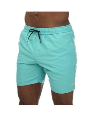 Farah "Owen" Badeshorts Für Herren, Schwimmen - Blau