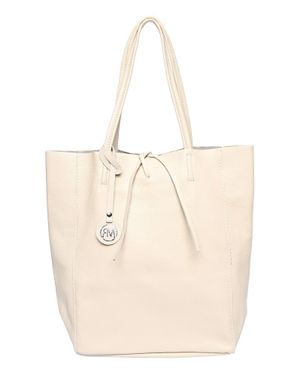 Roberta M Rindsledertasche - Natur