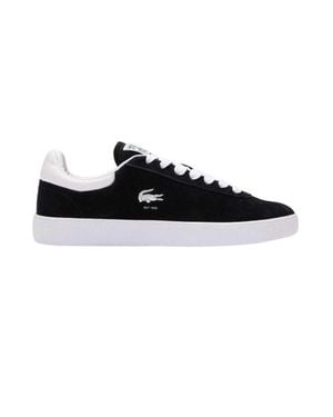 Lacoste "Baseshot" Sneaker Für Damen, Wildleder /Weiß) - Schwarz