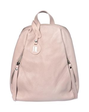 Anna Luchini Rindsledertasche - Pink