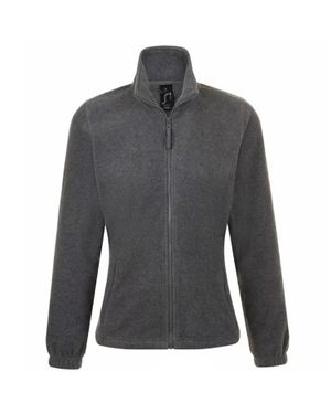 Sol's "North" Fleecejacke Für Damen Meliert) - Grau