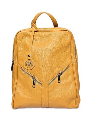 Roberta M Rindsledertasche - Gelb