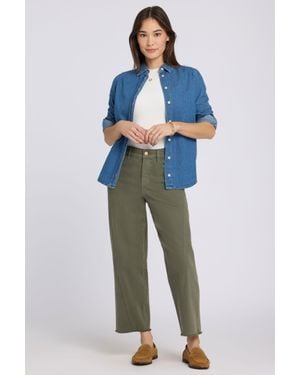 NYDJ Alyssa Lässige Cropped Jeans - Blau