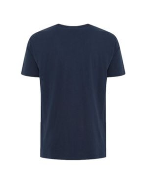 Solid T-Shirt - Blau