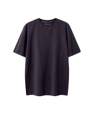 Basiclo Oversized Premium T-Shirt - Blau