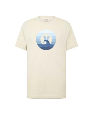 Hurley T-Shirt Für Herren (Cremefarbe) - Natur