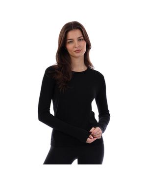 DIESEL Sweatshirt Für Damen, Gerippt, Feinstrick - Schwarz