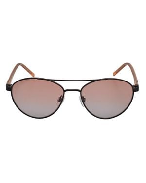 DKNY Damen Metall Pilotenstil Sonnenbrille Dk302S - Braun