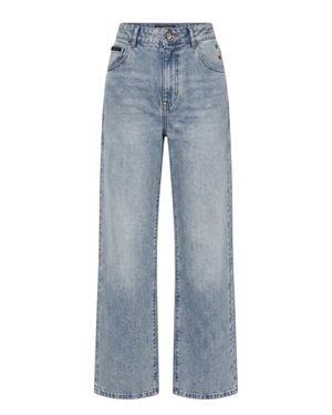 Philipp Plein Straight-Jeans Basic - Blau