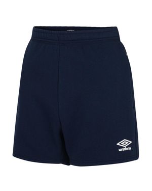 Umbro "Club Leisure" Shorts Für Damen (Marineblau/Weiß)