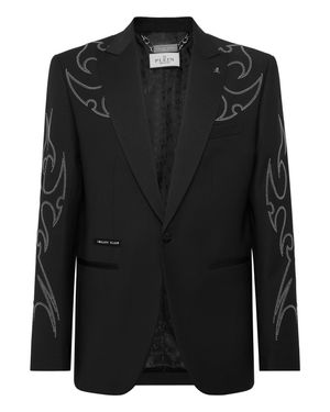 Philipp Plein Blazer Lord Fit - Schwarz