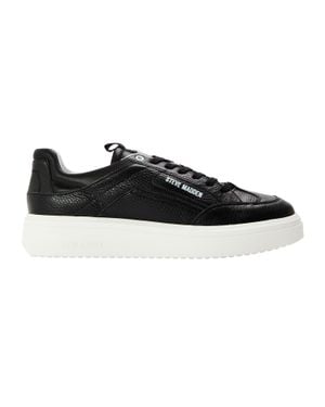 Steve Madden "Orlando" Sneaker Für Herren, Leder - Schwarz