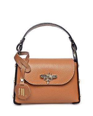 Anna Luchini Rindsledertasche - Braun