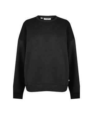 Calvin Klein Sweatshirt Für Damen, Regulär, Drop-Ärmel - Schwarz
