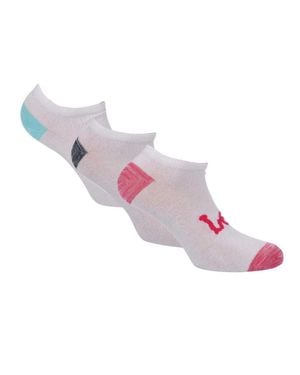 Lee Jeans Liner Socken Für Damen (3Er-Pack) - Lila