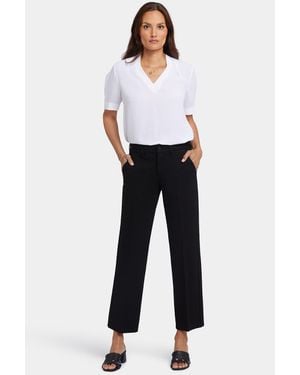 NYDJ Gerade Sculpt-Her Hose - Blau