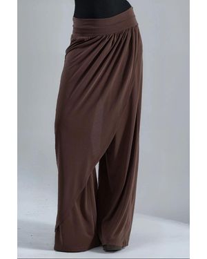 Busem Weite Salwar-Hosen - Braun