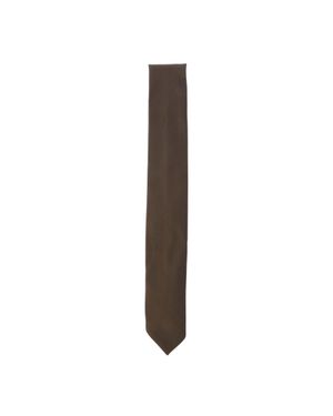 BOSS "Classic" Krawatte Für Herren, Seide - Braun