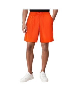 Lyle & Scott "Grosgrain" Badeshorts Für Herren - Orange