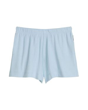 Marc O' Polo Marc O'Polo Damen Pyjamashorts Mix N Matchschlafshorts, Pyjama Shorts, Nachtshorts - Blau