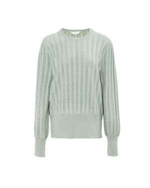 Miso Pullover Für Damen, Viskose - Grün
