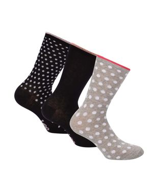 Lee Jeans Socken Für Damen (3Er-Pack) - Schwarz