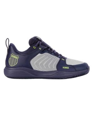 K-swiss "Ultrashot Team" Dreieck Tennisschuhe Für Herren (Erbsengrün/Limone) - Blau