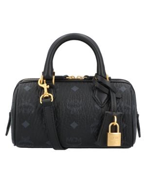 MCM 'Ella Boston Mini' Handtasche - Schwarz