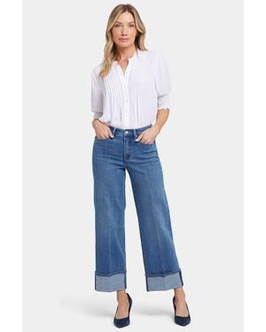 NYDJ Teresa Weite Jeans - Blau