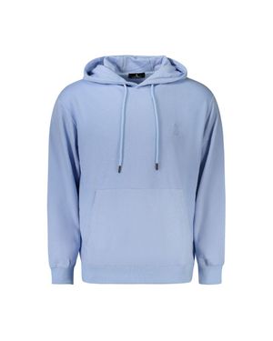 Marina Yachting Azzurro Baumwolle Herren Sweatshirt - Blau