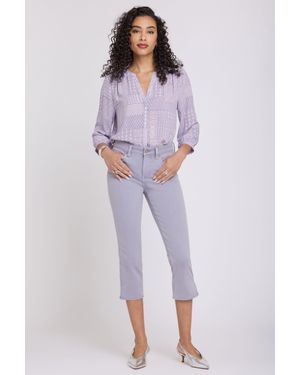 NYDJ Chloe Capri-Jeans Aus Cool Embrace Denim - Lila