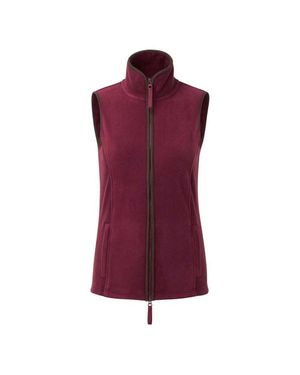 PREMIER "Artisan" Weste Für Damen (Burgunderrot/Braun) - Lila