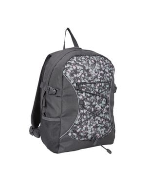 Mountain Warehouse "Bolt" Rucksack, Floral, 18 Liter (Dunkelgrau)