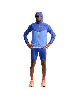 Nike "Stride" Kapuzenjacke Für Herren, Leicht (Lapislazuli) - Blau