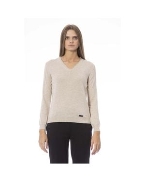 Baldinini Polyamid Damenpullover - Natur